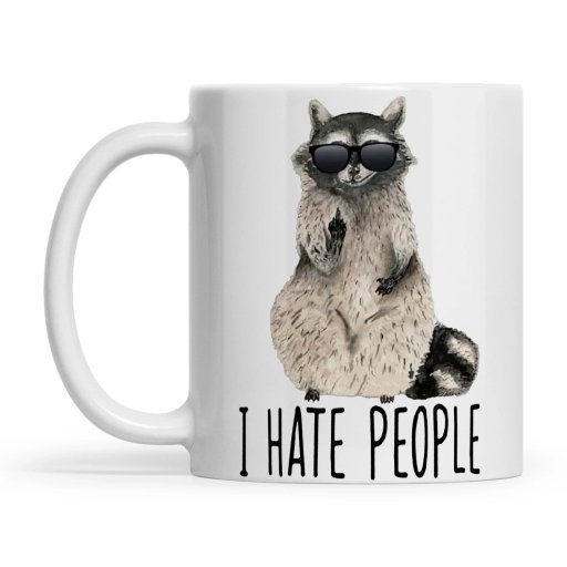 Raccoon I Hate People